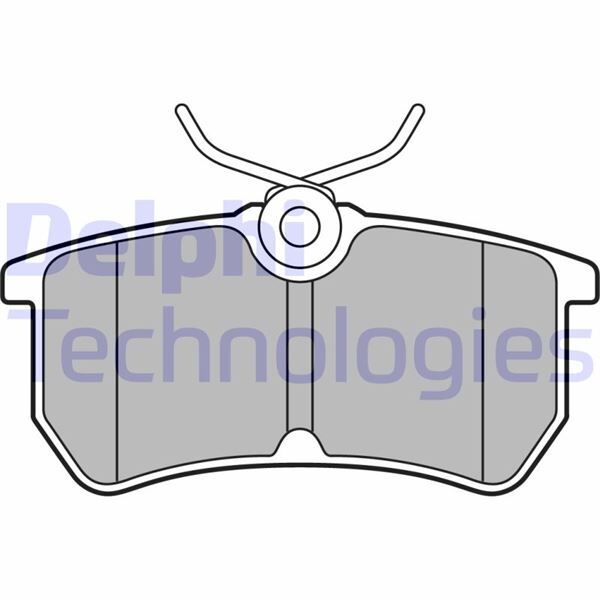 ARKA FREN BALATASI FOCUS I 98>04 FIESTA VI 17> GDB1354 | OEM:C1BC2M008AC-98AB2M008BA-98AX2M008BB