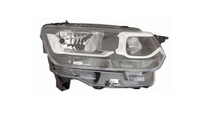 SAĞ FAR CITROEN BERLINGO 18> HALOJEN - GÜNDÜZ FARLI 20-H841-05-2B | OEM:9816824780