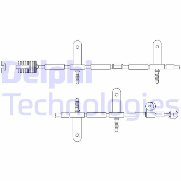 FREN İKAZ KABLOSU ARKA MINI COOPER. COOPER S. ONE. ONE D 04/01>10/06