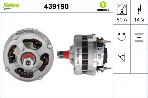 ALTERNATÖR KHD A13N271 | OEM:VOE9002290653-01179897-01180648