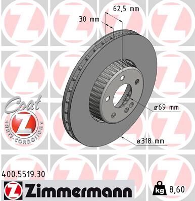 FREN DISKI ON MERCEDES C-CLASS W205 S205 C205 A205 | OEM:A0004212612