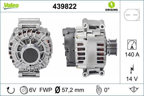 ALTERNATÖR VW GROUP | OEM:06J903023C-06J903023CX