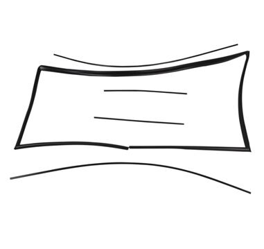 ARKA CAM ÜST-ALT ÇITA TAKIMI VE LASTİĞİ SET KOMPLE TAKIM TEMPRA | OEM:7706937