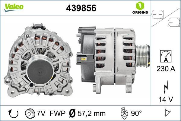 ALTERNATÖR VW GROUP | OEM:03H903023K-03H903023KX