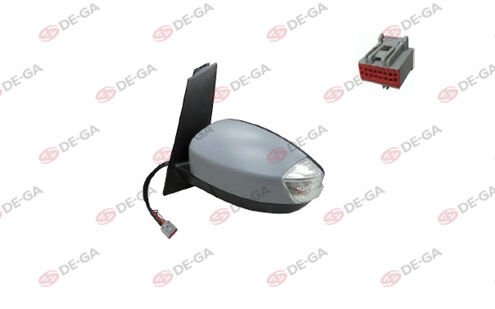 DIŞ DİKİZ AYNASI SOL FORD C MAX 15> ELEKTRİKLİ ISITMALI SİNYALLİ ASTARLI 6PİN | OEM:F1CB 17683 CD