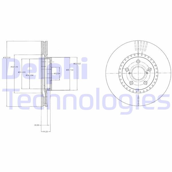 FREN DİSKİ TEKLİ PAKET . DELİKLİ ÖN LEXUS LS430 07/2000 > | OEM:4351250190-4351250191-4351250230