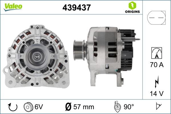 ALTERNATÖR SKODA VAG | OEM:036903026A-037903025E-030903023L