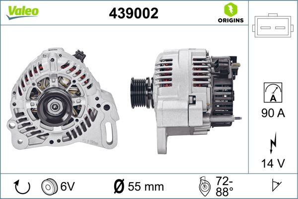 ALTERNATÖR A13VI123 98A | OEM:028903025PV-028903025PX-028903025PX