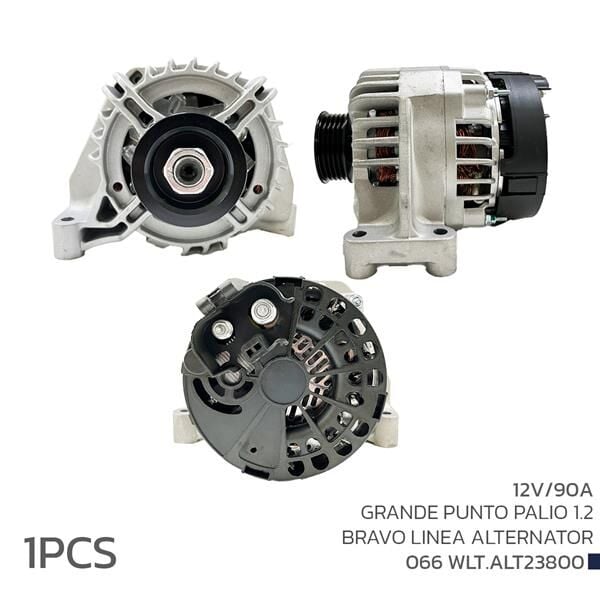 ALTERNATÖR SARJ DİNAMOSU 12V 90A GRANDE PUNTO PALIO 1.2 BRAVO LINEA | OEM:51709131-51714791-51859038