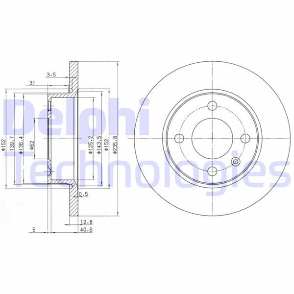 FREN DİSKİ ÇİFTLİ PAKET . DELİKSİZ ÖN SKODA // VW; FAVORIT. FAVORIT VAN. PICK-UP. FELICIA. FORMAN. FORMAN PICK-UP // CADDY PICK-UP 04/1994 > | OEM:002415019-6U0615301-6U0698101
