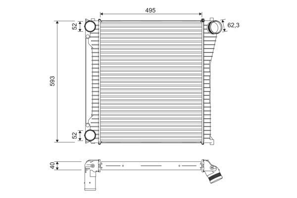 TURBO RADYATÖRÜ LAND ROVER RANGE ROVER GCAT | OEM:LR022738