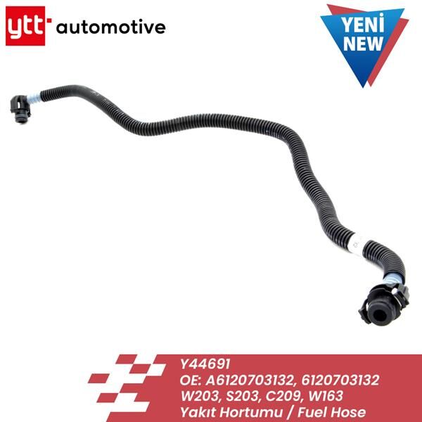 YAKIT HORTUMU W203 S203 C209 W163 05.2000 - 01.2007 | OEM:A6120703132