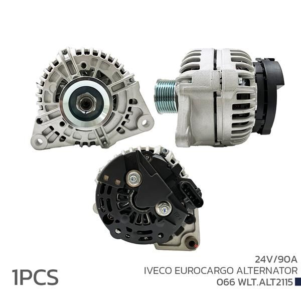 ALTERNATÖR SARJ DİNAMOSU 24V 90A IVECO EUROCARGO | OEM:124655005
