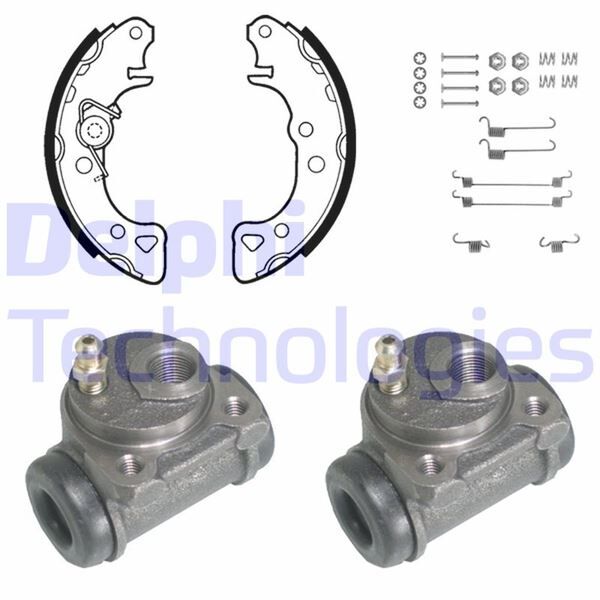 FREN PABUÇ KİTİ ARKA CITROEN AX 09/86>99