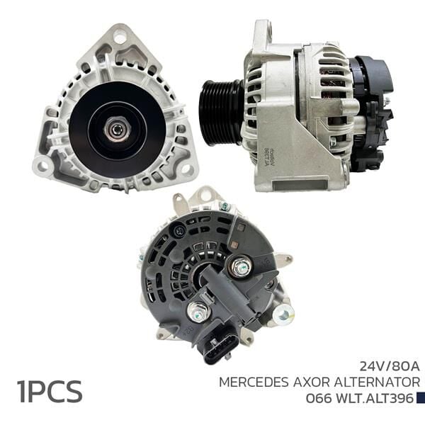 ALTERNATÖR SARJ DİNAMOSU 24V 80A MERCEDES AXOR | OEM:124555168