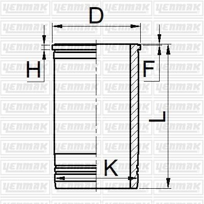 GOMLEK Q101.6MM STD -CASE-W 5540