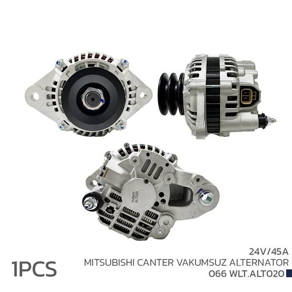 ALTERNATÖR SARJ DİNAMOSU 24V 45A MITSUBISHI CANTER VAKUMSUZ | OEM:A003TN5288
