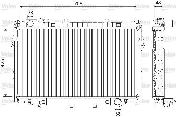 RADYATÖR TOYOTA LAND CRUISER 4.2 D | OEM:1640017030-1640017060