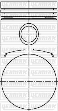 MOTOR PİSTON SEGMAN STD R1227-R1397-R2387-R4 2430-R4 BREAK LONG-R4 F6R 2370-R4 FOURGON NETTA | OEM:7700743329