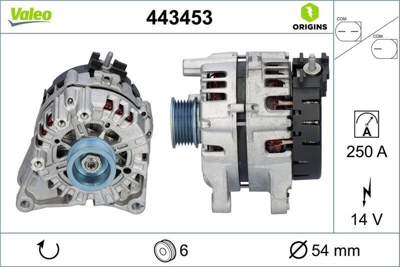 ALTERNATÖR JAGUAR NITRA | OEM:LR152743-M8E2-10300-AC
