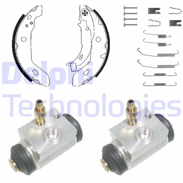 FREN PABUÇ KİTİ ARKA MERCEDES A140. A160. A170 07/97>08/04