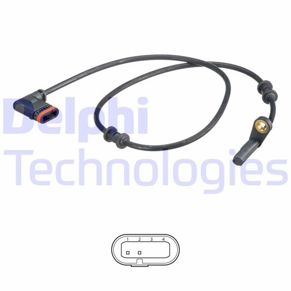 ABS HIZ SENSÖRÜ ARKA MERCEDES SLK200-SLK280-SLK350-SLK55 | OEM:1715400117-A1715400117