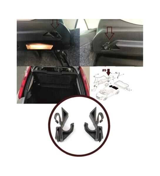 BAGAJ PERDE BRAKETİ SOL DOBLO III-FİORİNO-GRANDE PUNTO-STİLO | OEM:71719953