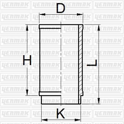 GOMLEK Q110.0MM STD -ZETOR-8401 - 8701
