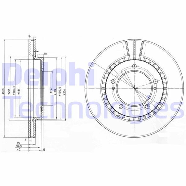 FREN DİSKİ ÇİFTLİ PAKET . DELİKLİ ÖN SUZUKI VITARA 07/1995 > 12/1998 | OEM:5521177E00-5521177E01