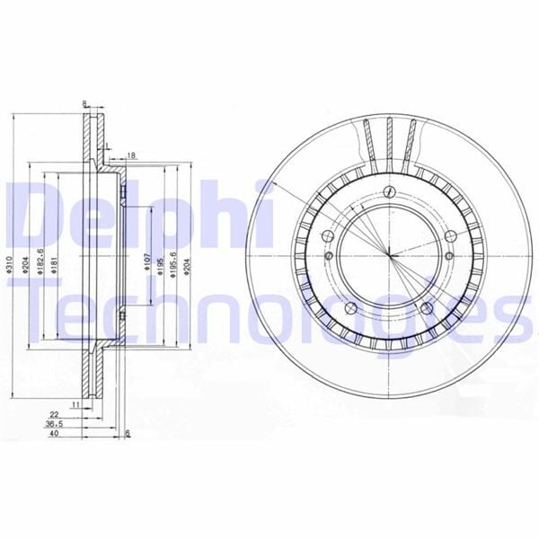 FREN DİSKİ ÇİFTLİ PAKET . DELİKLİ ÖN SUZUKI VITARA 07/1995 > 12/1998 | OEM:5521177E00-5521177E01