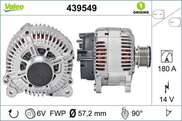 ALTERNATÖR VW GROUP | OEM:03G903016A-03G903016AX