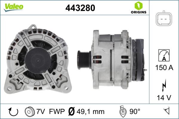 ALTERNATÖR RENAULT LAGUNA-TRAFİC-MASTER | OEM:8200251006-R15300119-93169474