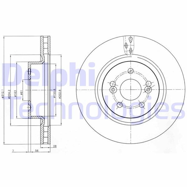 FREN DİSKİ ÇİFTLİ PAKET . DELİKLİ ÖN RENAULT CLIO. MEGANE 05/2004 > 12/2012 | OEM:7701208130-8200266743