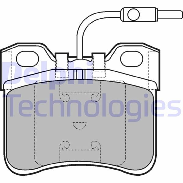FREN BALATASI ÖN CITROEN AX 04/91>03/97