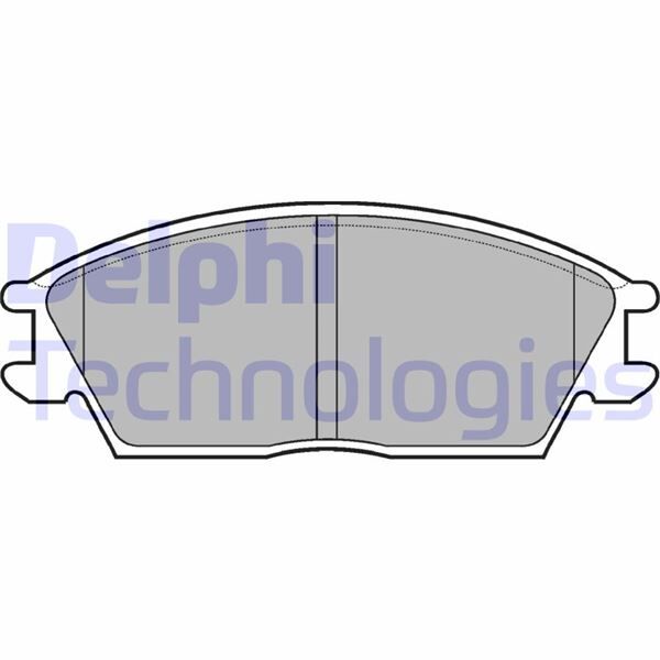 ÖN FREN BALATA HYUNDAI ACCENT 1.3L 1.5L 1.6L benzinli 1.5L CRDi dizel 95-05 / GETZ 1.1L 1.3L 1.4L be nzinli 1.5L CRDi dizel 02-09 / EXCEL 90-95 / SCOUPE 92-96 | OEM:581011CA10-5810122A10-5810124C00