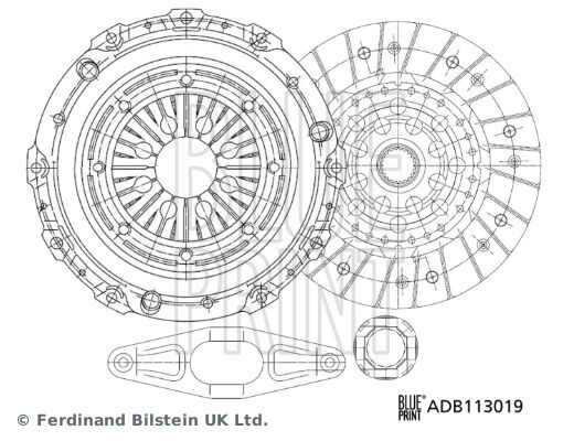 DEBRİYAJ SETİ D3 E9 2.0 TURBO 16V | OEM:21207551328