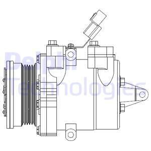 KOMPRESÖR MITSUBISHI COLT 2004 | OEM:MN164472