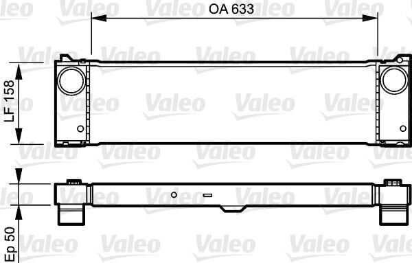 TURBOSARJ RADYATORU MERCEDES VITO W639 03> | OEM:A6395010301