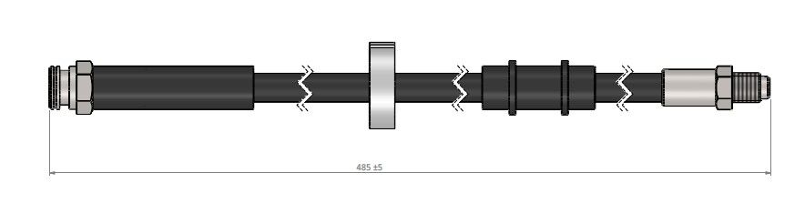 ÖN FREN HORTUMU BOXER 94-02 | OEM:480670