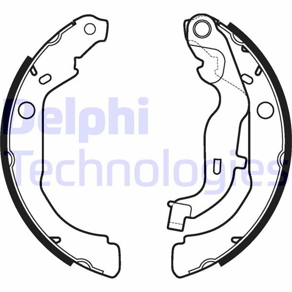 ARKA PABUÇ BALATA DACIA DUSTER 1.5 DCİ-1.6-1.6 16V 4x4 228.6x42 | OEM:440607493R-440605238R-440607862R