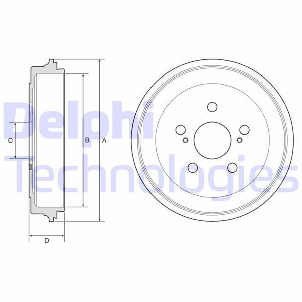 FREN KAMPANASI TOYOTAPRIUS OD242MM | OEM:4243112220-4243132120-4243132121