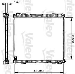 RADYATÖR RVI ÇERÇEVESİZ W-O FRAME SCANIA P-G-R-T | OEM:1527653