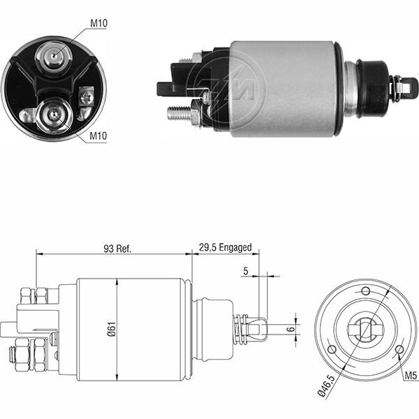 12V CLAAS-MASSEY FERGUSON-MCCORMICK-ARGO TRACTOR-VALMET