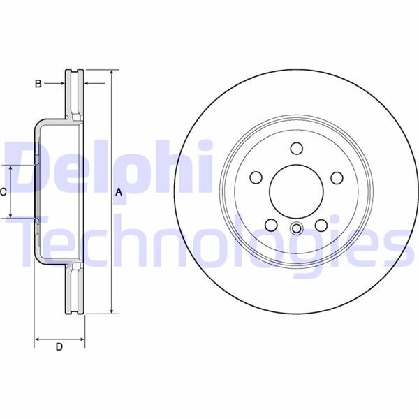 FREN DISKI ARKA M SPOR BMW F30 F32 F33 F34 F36 | OEM:34206797607-34206894382