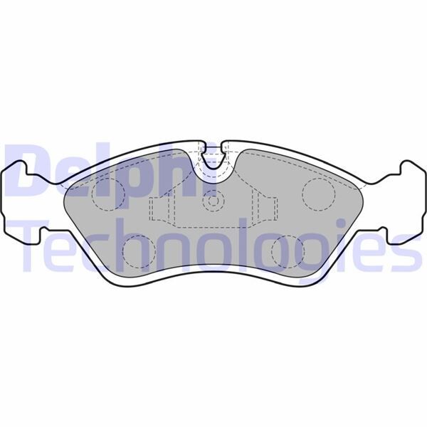 ÖN BALATA ASTRA F 91-98 CALIBRA-OMEGA-VECTRA A 1.8-2.0 88-95 | OEM:1605808-1605089-1605911-WVA21190