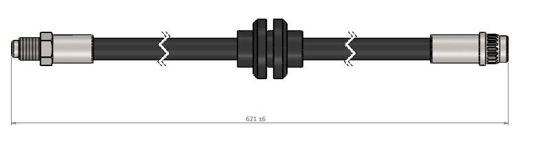 FREN HORTUMU arka MASTER 10- | OEM:8200735348-462102638R-93167717