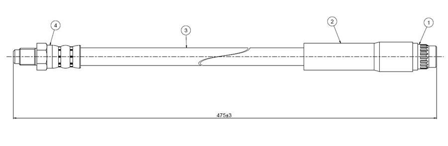 FREN HORTUMU ön Laguna 94- | OEM:7700834731-8200019096