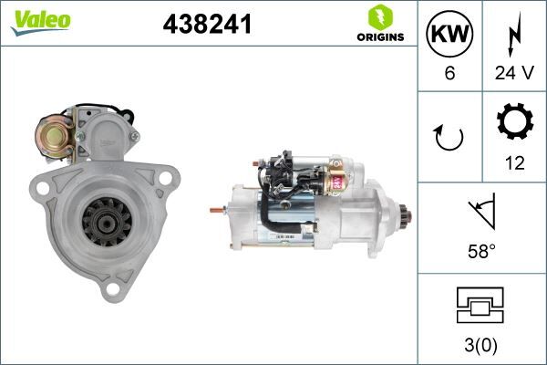 MARŞ MOTORU RVI MAGNUM VOLVO FM FH | OEM:7420714203-20572417-21632127