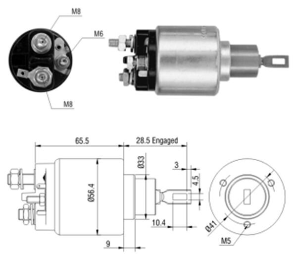 12V VW-MERCEDES TEK CIVATA TEK FIS-PORSCHE 968