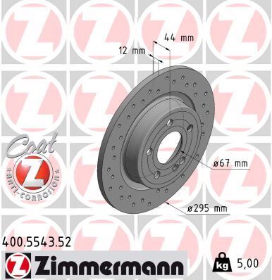 FREN DISKI ARKA MERCEDES W177 V177 W247 C118 X118 H247 | OEM:A2474230212